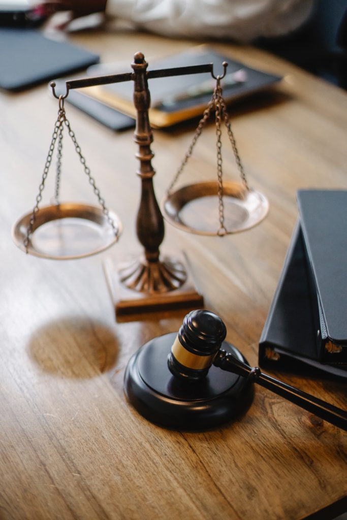 image of scales of justice and gavel